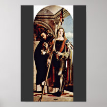 Altarpolyptychon Of Recanati Right Wing: St. Peter Print