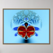 Altered Rose. Print