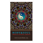 Alternative Eastern YinYang New Age Business Cards