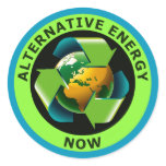 ALTERNATIVE ENERGY NOW STICKERS
