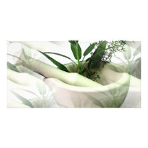 Alternative Medicine Photo Card