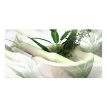 Alternative Medicine Photo Card