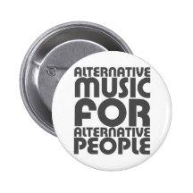 Alternative Music 4 Alternative People - Emo Rock Buttons