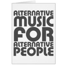 Alternative Music 4 Alternative People - Emo Rock Cards