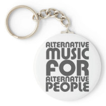 Alternative Music 4 Alternative People - Emo Rock Key Chains