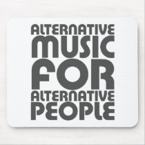 Alternative Music 4 Alternative People - Emo Rock Mousepads