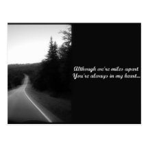 Although we're apart postcards