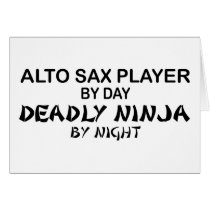 Alto Sax Deadly Ninja by Night