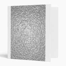 Aluminum illusion pattern by Valxart 3 Ring Binders