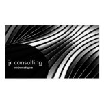 aluminum stripes abstract business card
