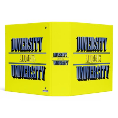 (Alumnus) Diversity University Binder by diversityjustis