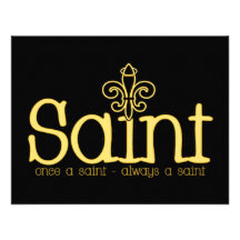 Always a SAINT Personalized Invitation