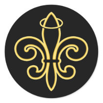 Always a SAINT Round Sticker