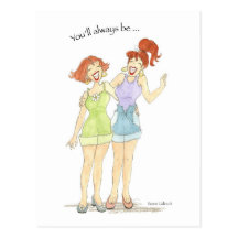 Always be my Best Friend Postcards
