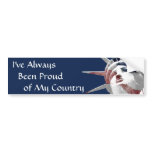 Always Been Proud of Country bumper stickers
