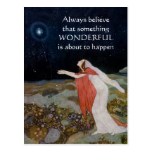 Always Believe Postcard