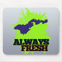 Always Fresh American Samoa Mousepad