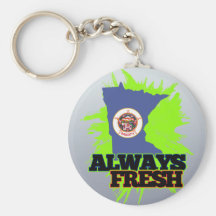Always Fresh Minnesota Key Chains
