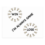 Always Game For Badminton Post Cards