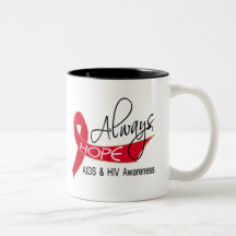 Always Hope AIDS Coffee Mug