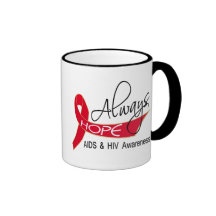 Always Hope AIDS Coffee Mugs