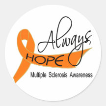 Always Hope Multiple Sclerosis Sticker