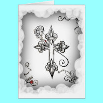 Always keep your eyes on the Cross! cards