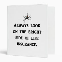 always-look-on-the-bright-side-of-life-insurance vinyl binders