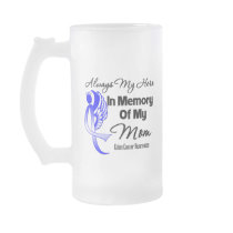 Always My Hero In Memory Mom - Colon Cancer Coffee Mugs