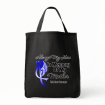 Always My Hero In Memory Mother - Colon Cancer Canvas Bag