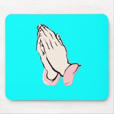 Always Say a Prayer Mouse Pad by Runnay