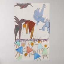 Always the Unintended Suffer War Print