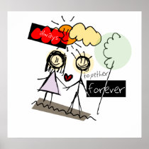 "Always Together Forever" Fun Art Products