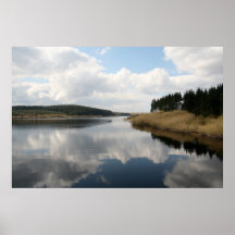 Alwen reservoir. poster