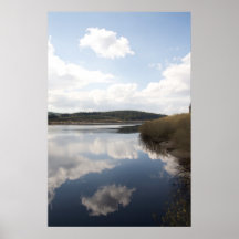 Alwen reservoir. print