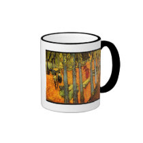Alyscamps by Vincent Van Gogh mugs