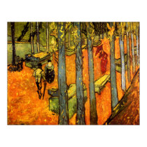 Alyscamps by Vincent Van Gogh posters