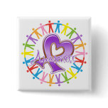 Alzheimer’s Disease Unite in Awareness Pinback Buttons