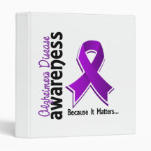 Alzheimer's Disease Awareness 5 Binder