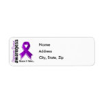 Alzheimer's Disease Awareness 5 Custom Return Address Label
