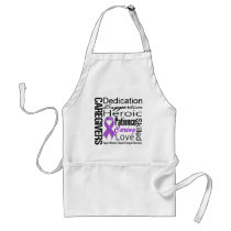 Alzheimers Disease Caregivers Collage Apron