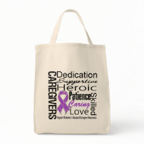Alzheimers Disease Caregivers Collage Bag