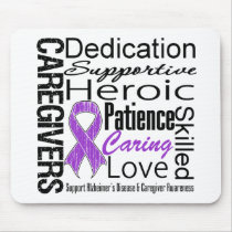 Alzheimers Disease Caregivers Collage Mousepad