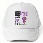 Alzheimers Disease Hope Love Faith Prayer Mesh Hats