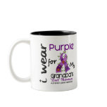 Alzheimers Disease I Wear Purple For My Grandpa 43 Coffee Mug