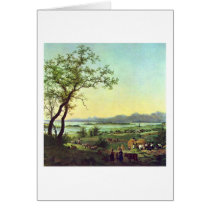 Am Chiemsee By Peter Von Hess Cards