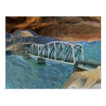 Am I The Bridge? Postcard