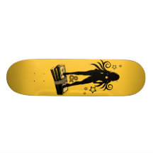 AM Radio "B&M" Skate Deck