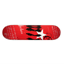 AM Radio " Band of Brothers" Skateboard