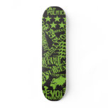 AM Radio "Green Politics" Skateboards